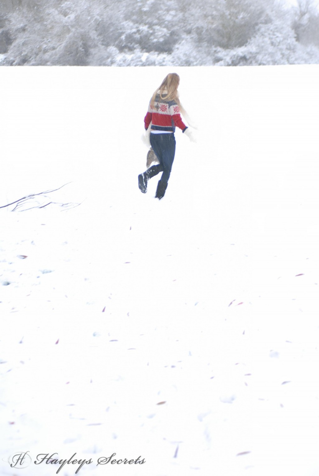 Hayley Marie Coppin In Snow