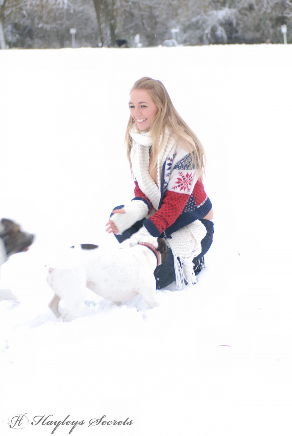 Hayley Marie Coppin In Snow