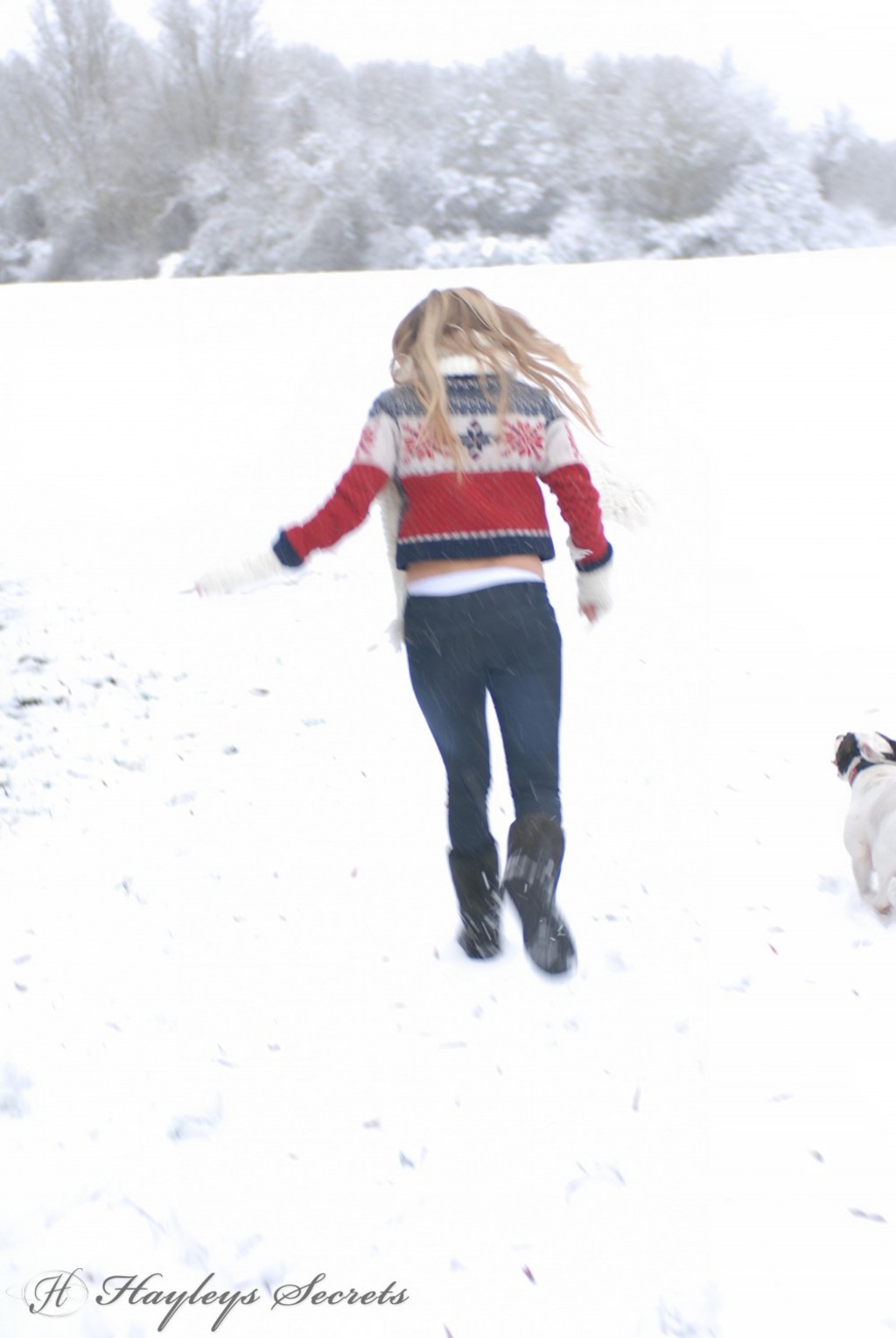 Hayley Marie Coppin In Snow