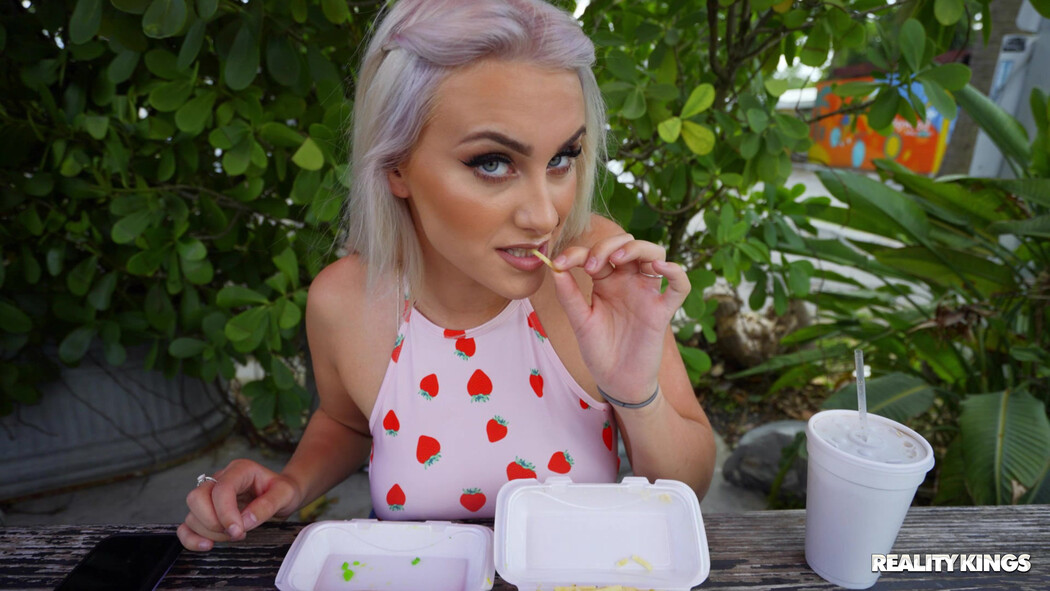 Indica Monroe Satisfy Her Craving For Some Quality Sausage Cover Photo