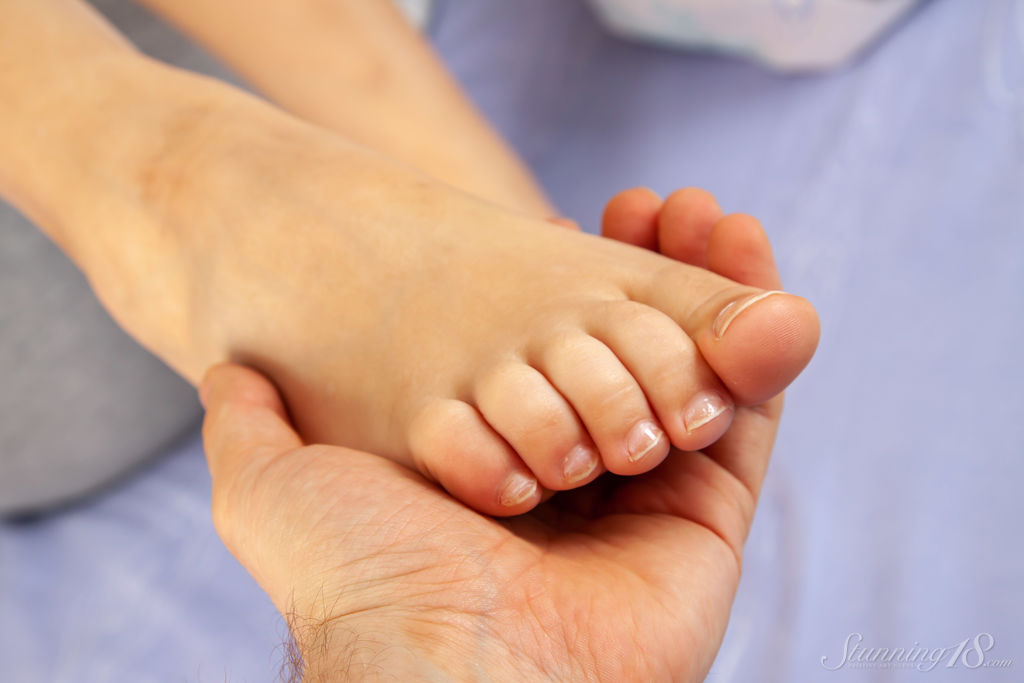 Irina J Shows Sexy Legs And Get Naked