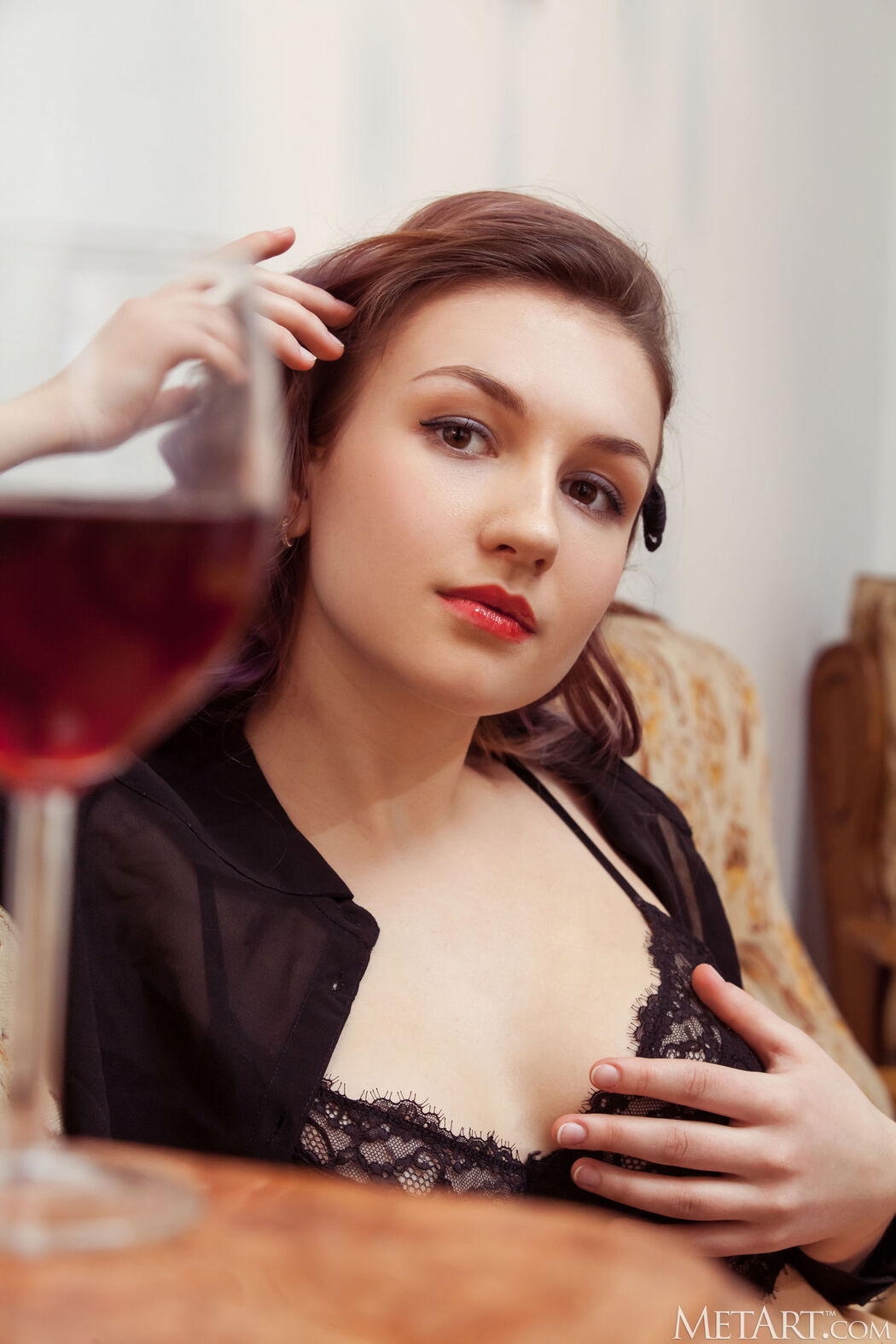 Isabele Slips Off Her Panties For An Intimate View Of Her Curvy Ass