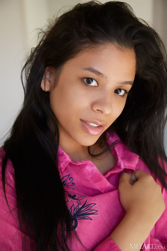 Karin Torres Shaved Pussy Pout Open Invitingly