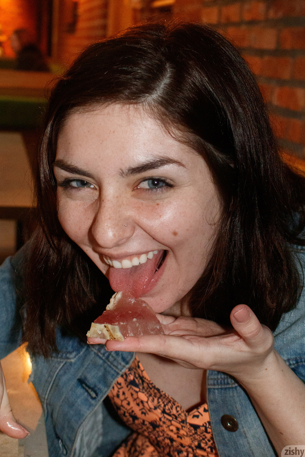 Keira Croft With A Hole In Panties