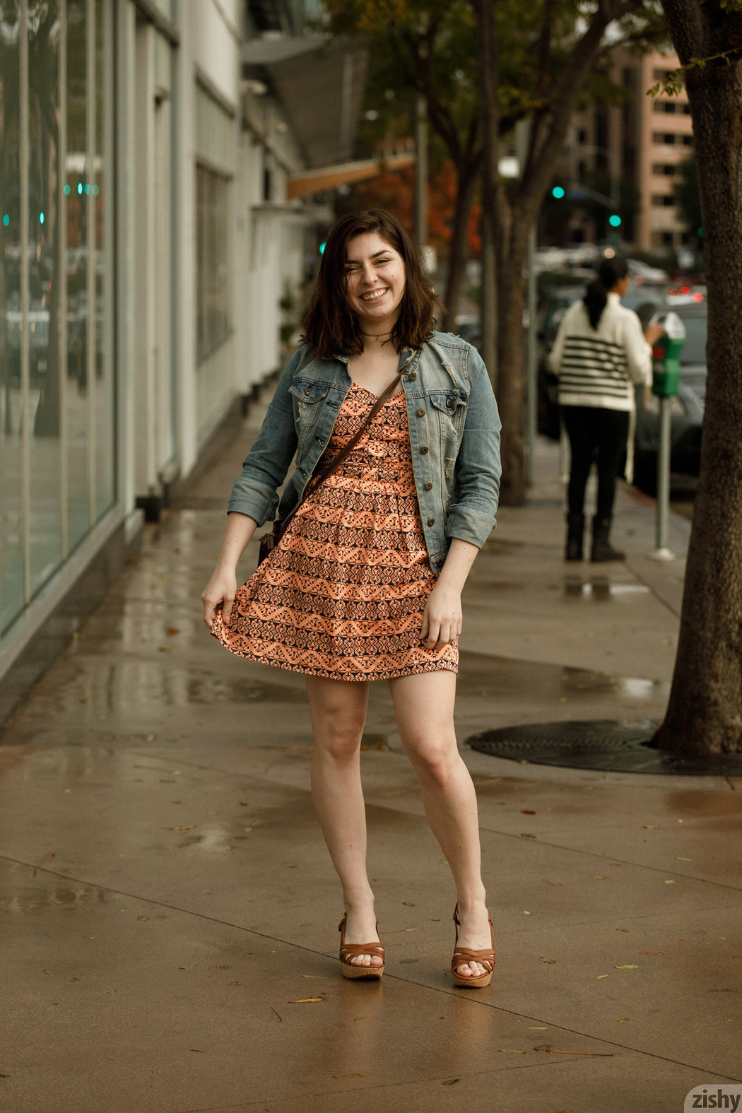 Keira Croft With A Hole In Panties