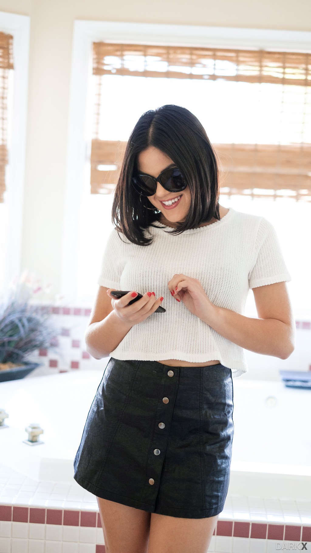 Kendra Spade Sucking Big Black Cock