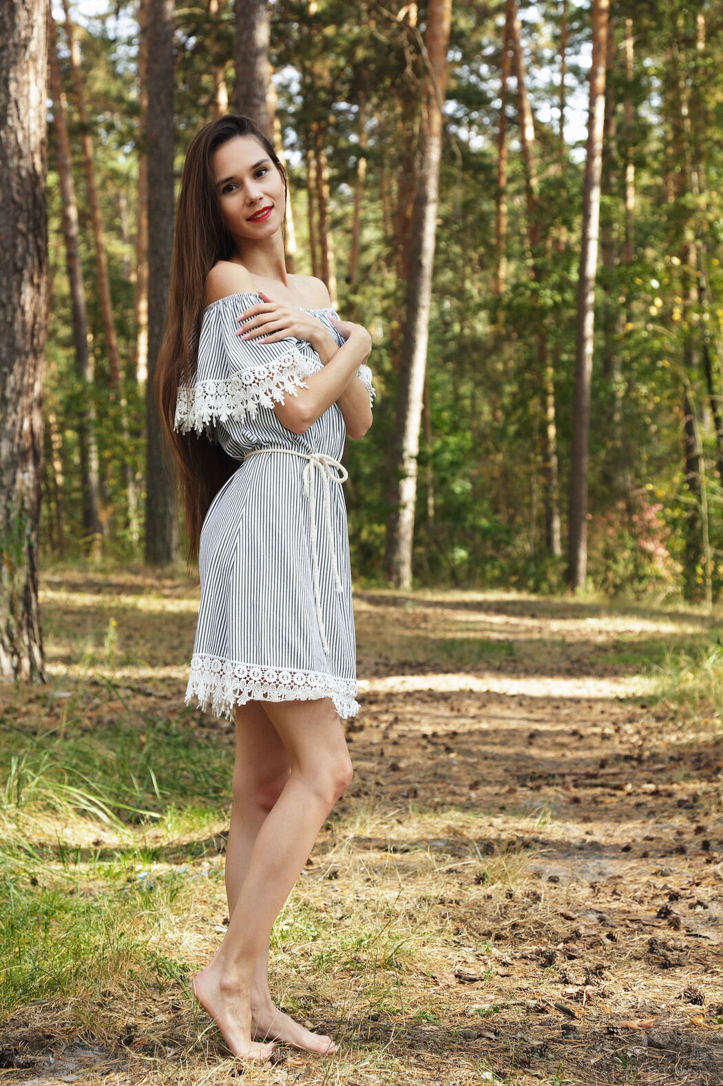 Leona Mia Gets Nude And Eats Watermelon Cover Photo