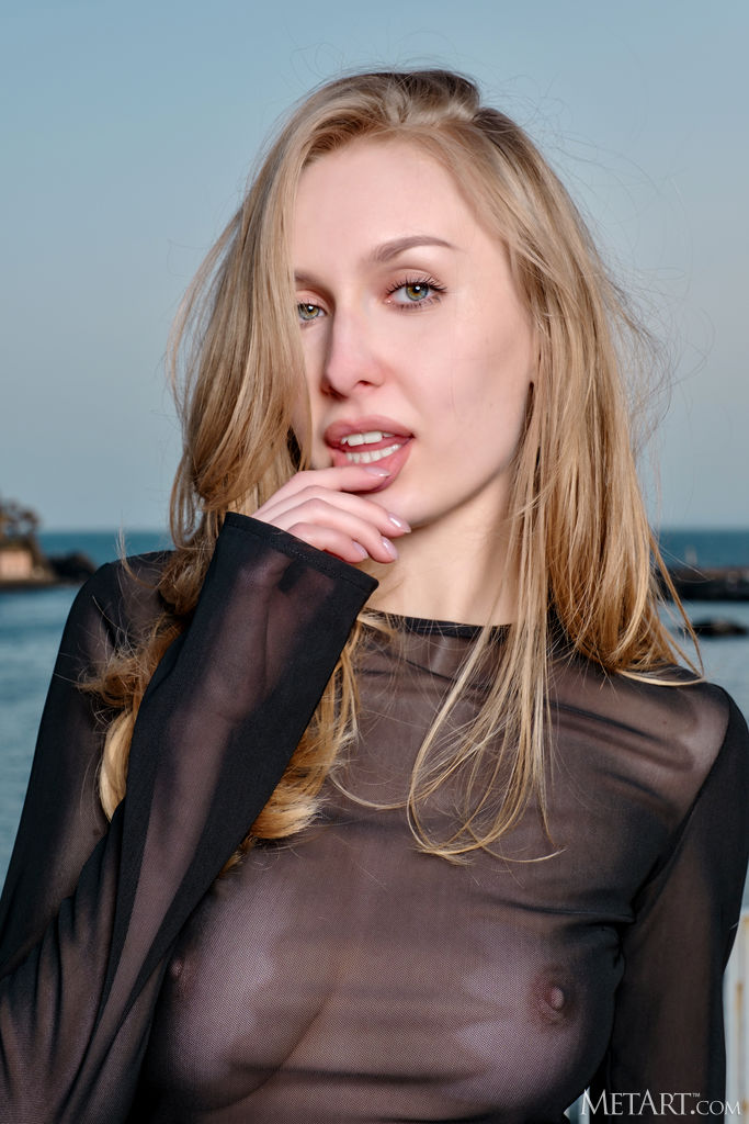 Lia Pink Fondles Her Lovely Breasts And Flaunts Her Lush-lipped Pussy