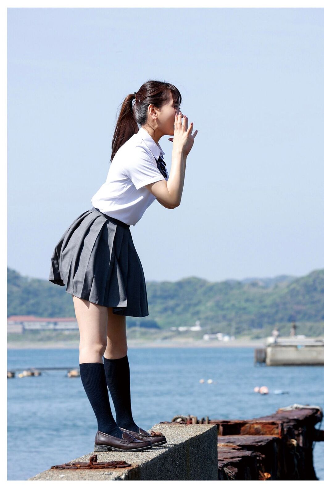 JP Narumi Hirose 広瀬なるみ – ヌード写真集 風に包まれて Part01 (50P)