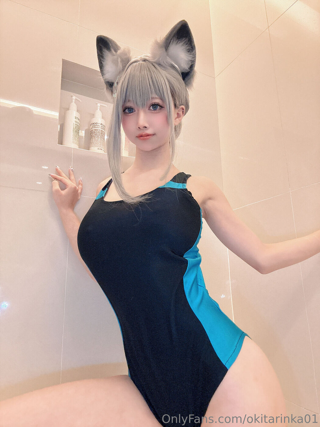 Coser@沖田凜花Rinka – Blue Archive (51P)