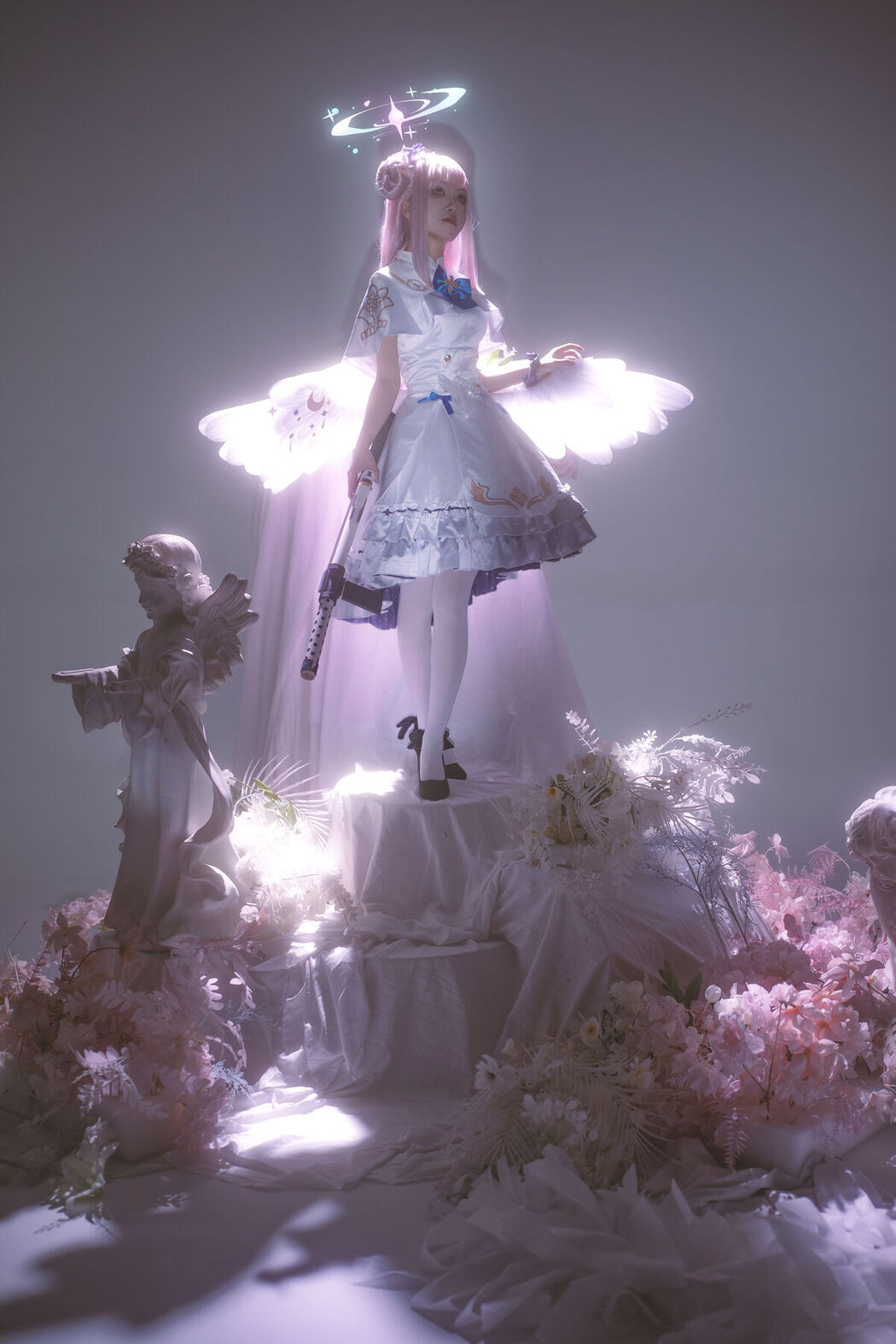 Coser@矢量鱼 – 蔚蓝档案 圣园未花 (27P)