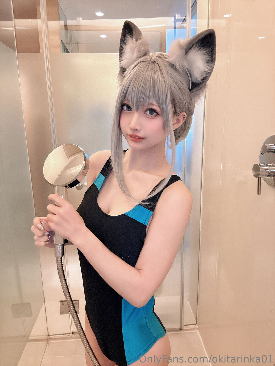Coser@沖田凜花Rinka &#8211; Blue Archive (51P)