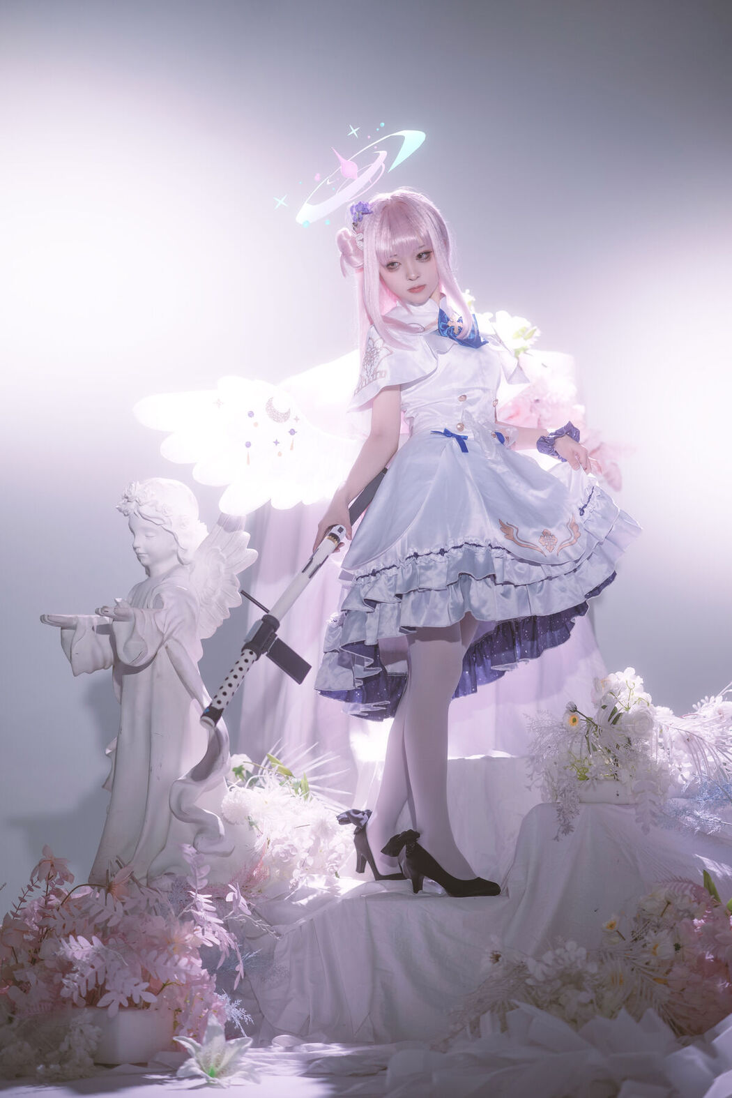 Coser@矢量鱼 – 蔚蓝档案 圣园未花 (27P)