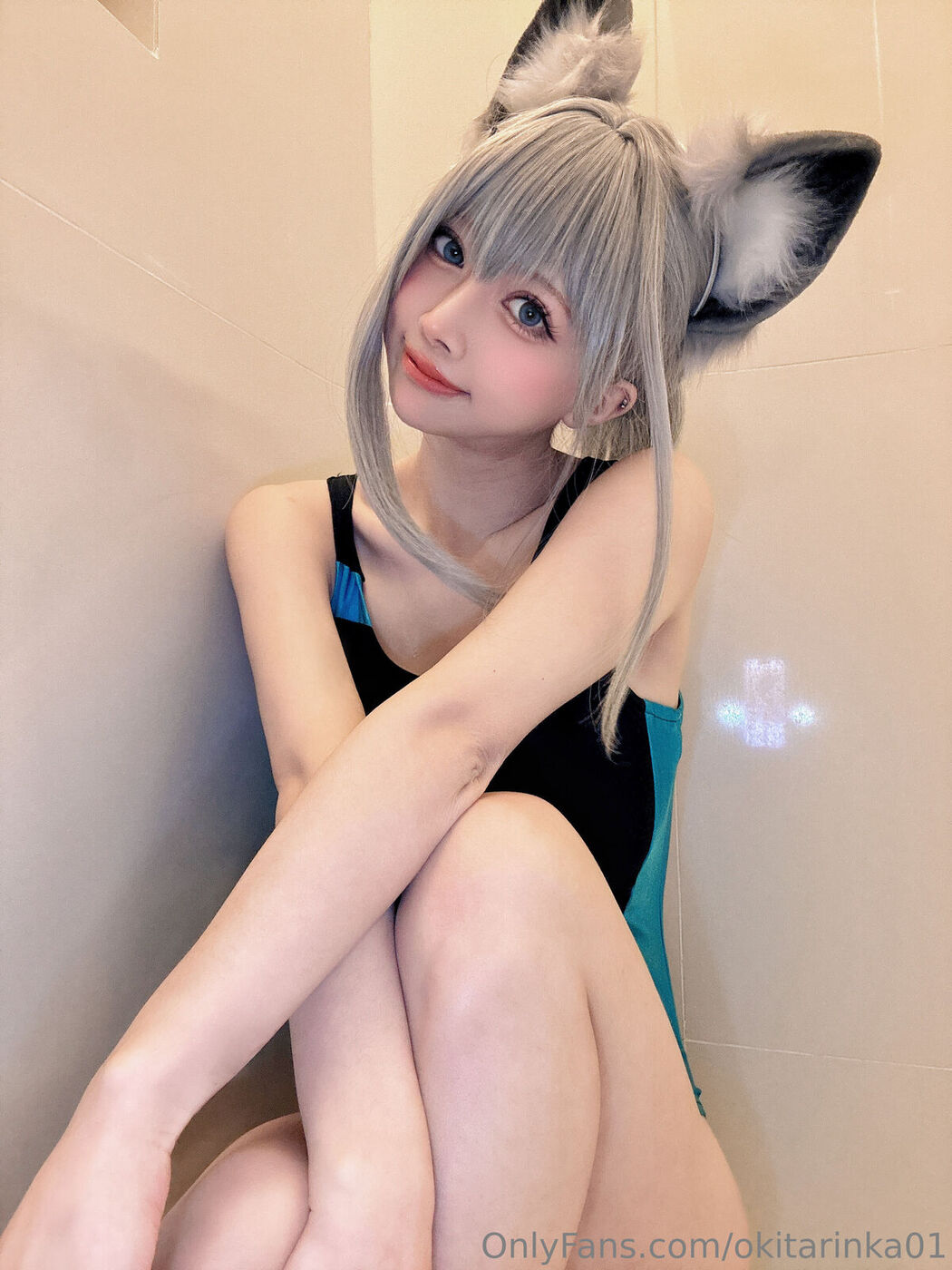 Coser@沖田凜花Rinka &#8211; Blue Archive (51P)