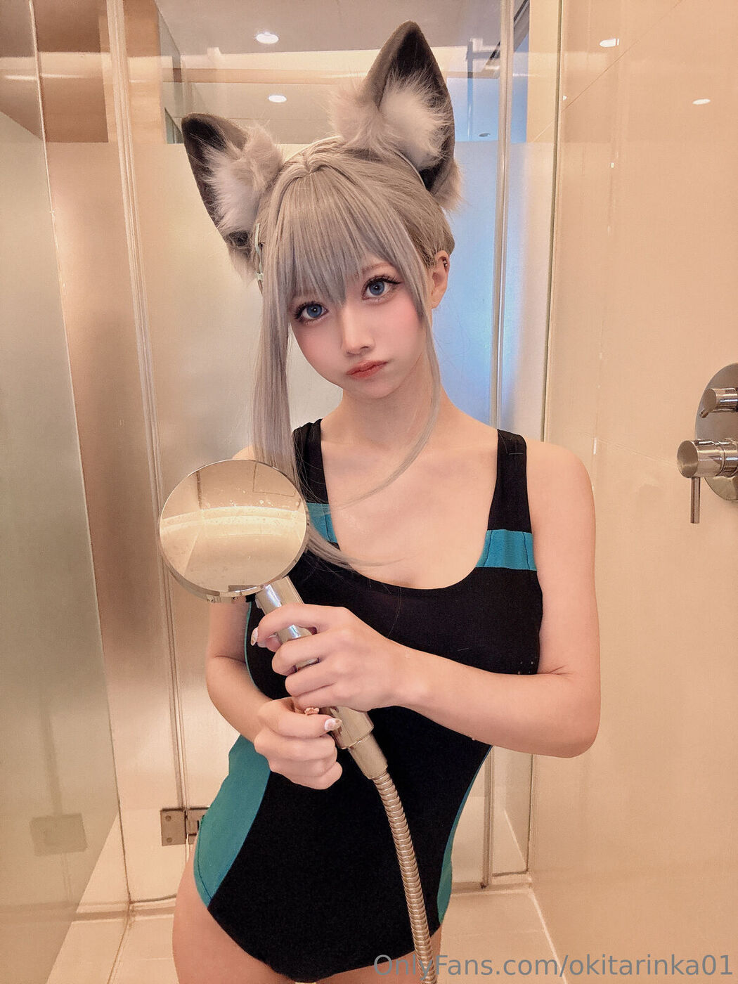 Coser@沖田凜花Rinka &#8211; Blue Archive (51P)