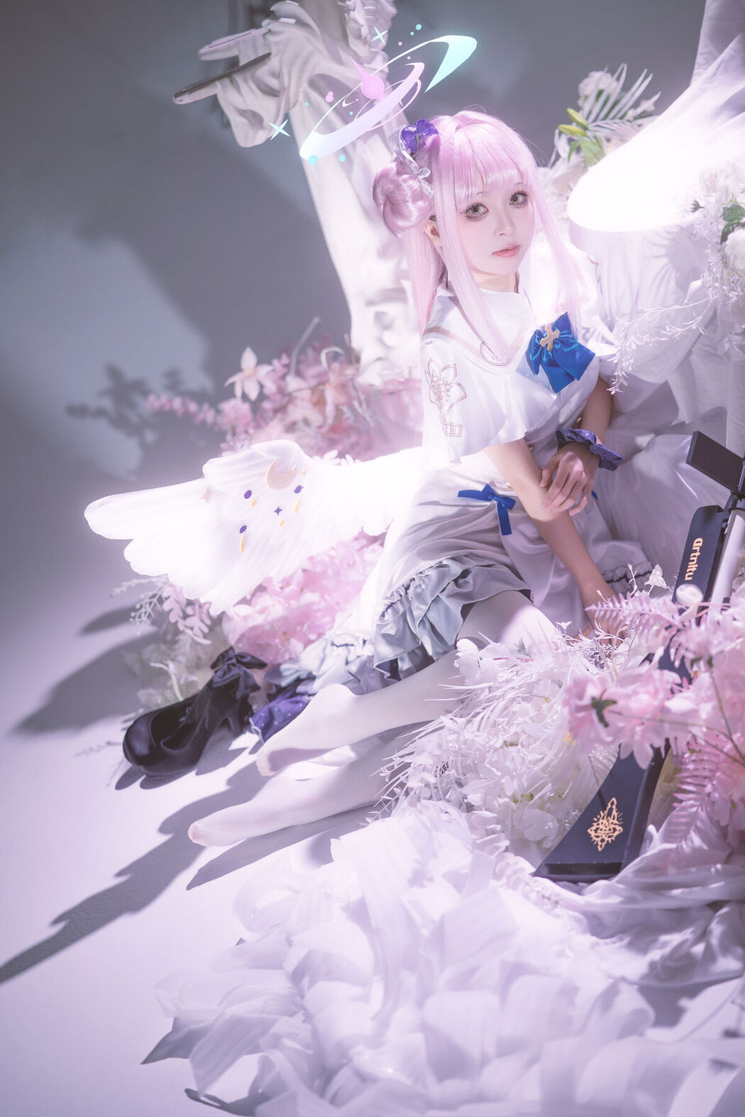 Coser@矢量鱼 – 蔚蓝档案 圣园未花 (27P)