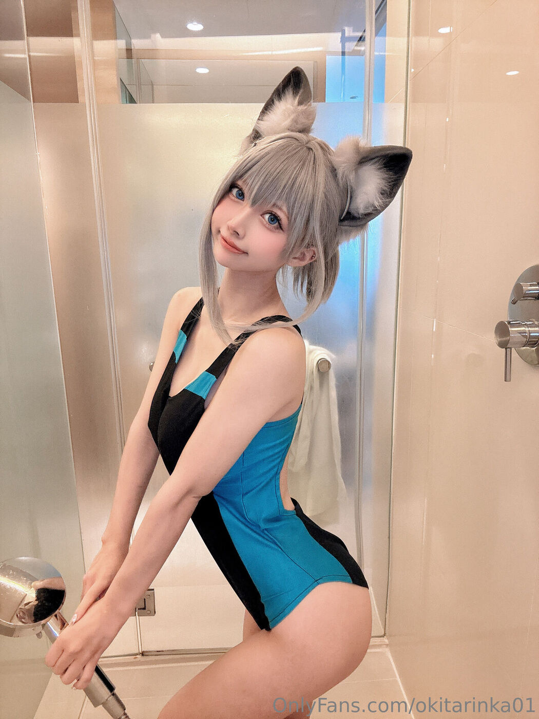 Coser@沖田凜花Rinka &#8211; Blue Archive (51P)