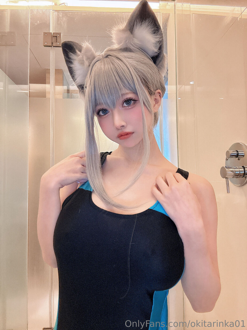 Coser@沖田凜花Rinka &#8211; Blue Archive (51P)