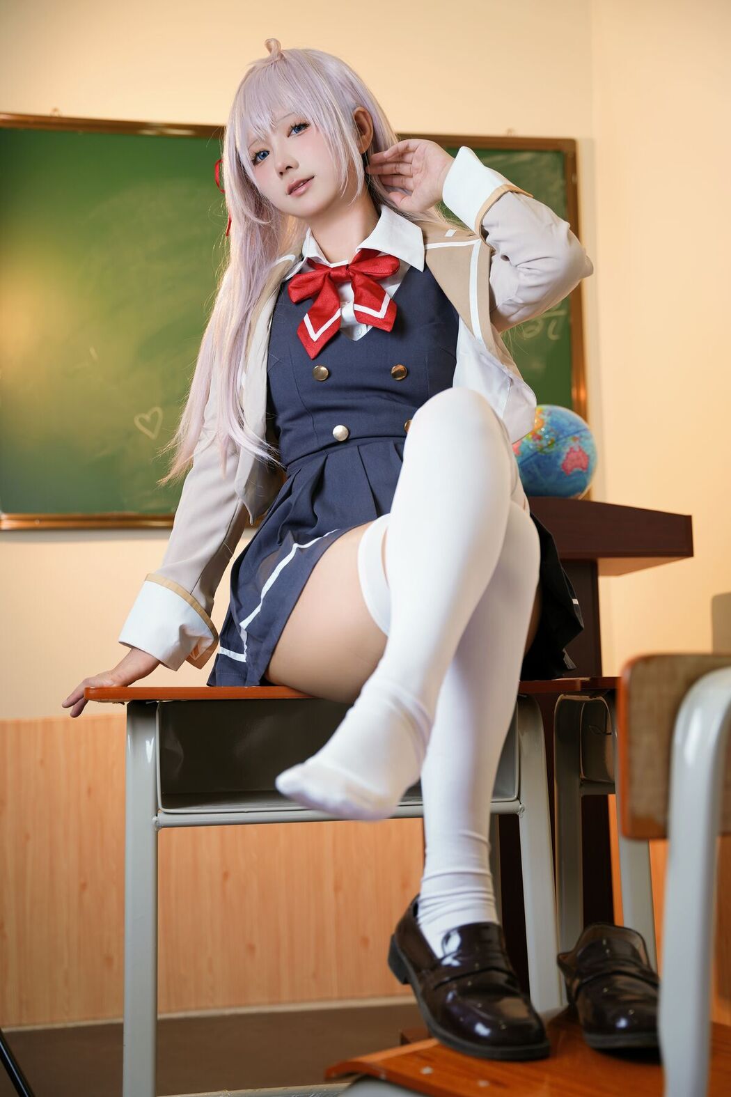 Coser@喜欢爱理吗 &#8211; 不时以俄语轻声遮羞的邻座艾莉同学 (30P)