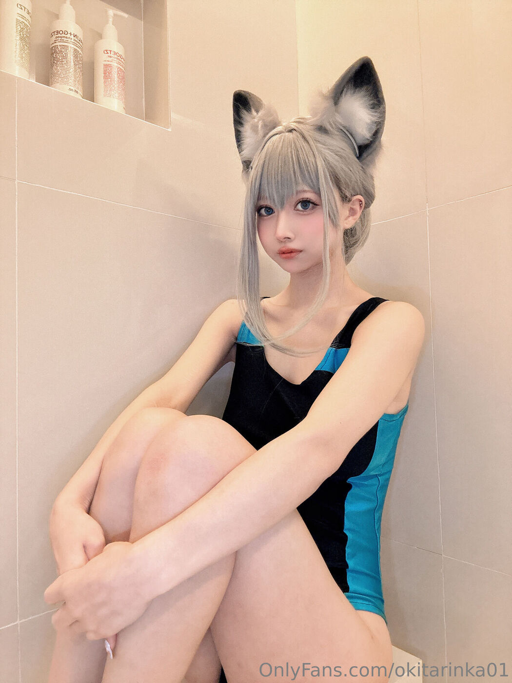 Coser@沖田凜花Rinka &#8211; Blue Archive (51P)