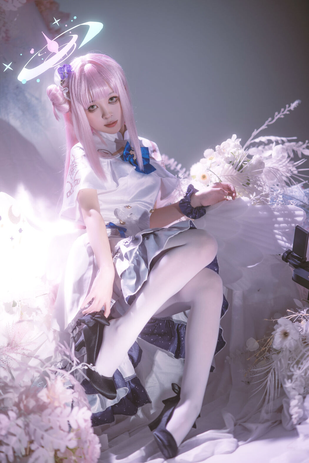 Coser@矢量鱼 – 蔚蓝档案 圣园未花 (27P)