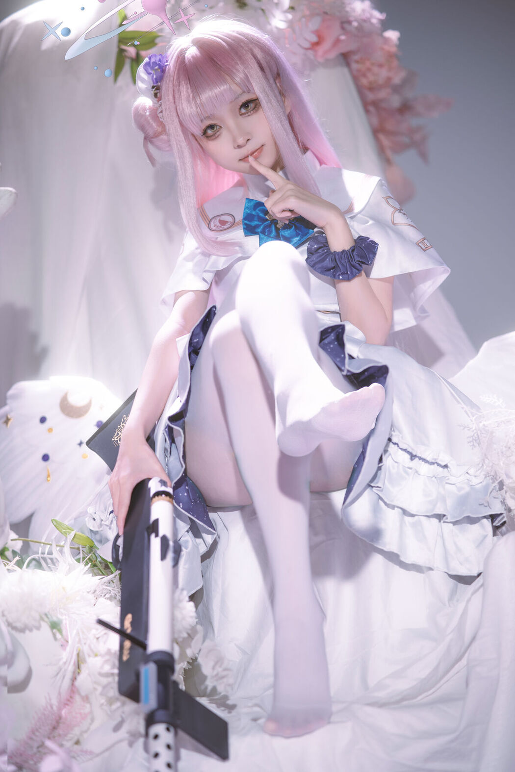 Coser@矢量鱼 – 蔚蓝档案 圣园未花 (27P)