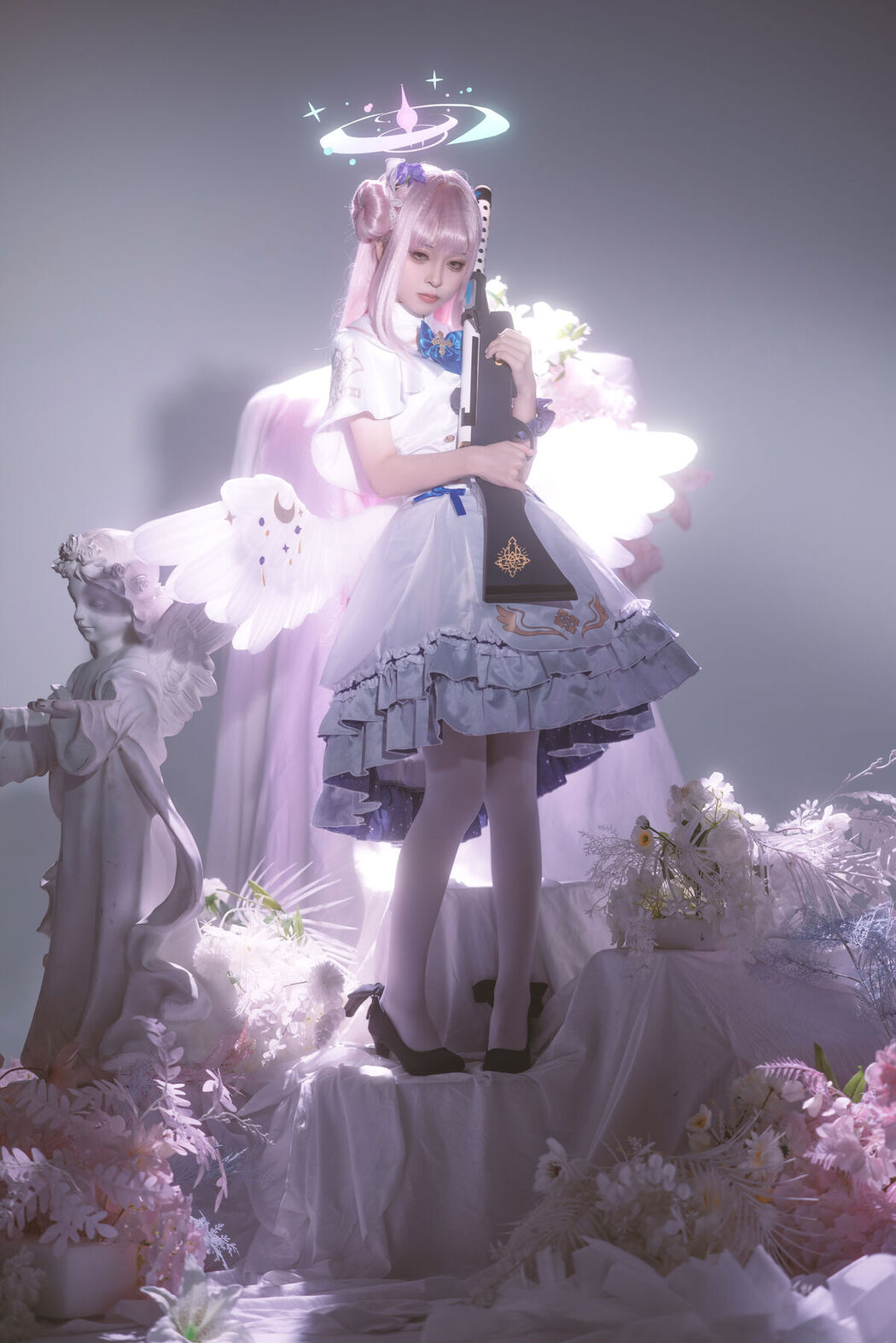 Coser@矢量鱼 – 蔚蓝档案 圣园未花 (27P)