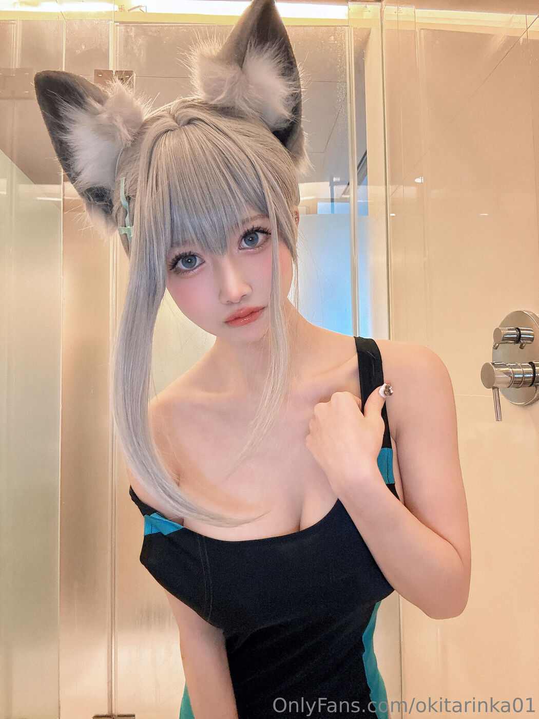 Coser@沖田凜花Rinka &#8211; Blue Archive (51P)