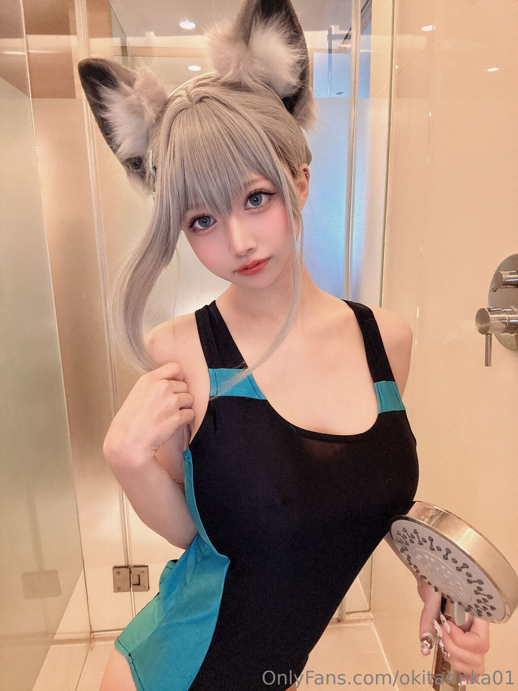Coser@沖田凜花Rinka &#8211; Blue Archive (51P)