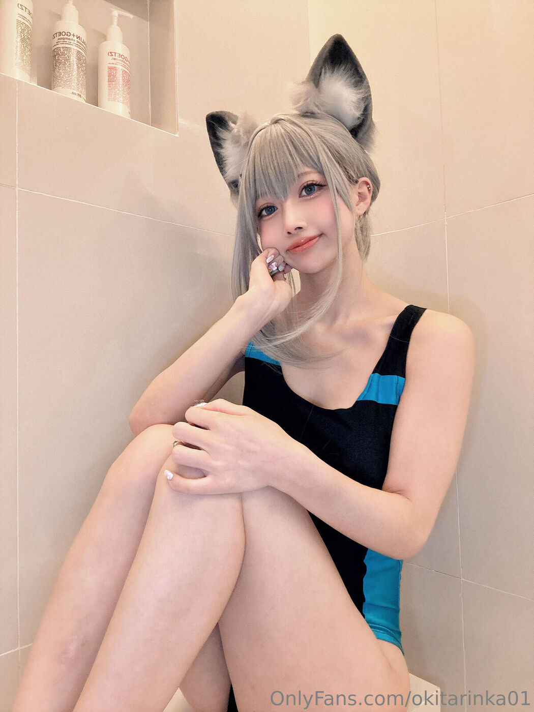Coser@沖田凜花Rinka &#8211; Blue Archive (51P)