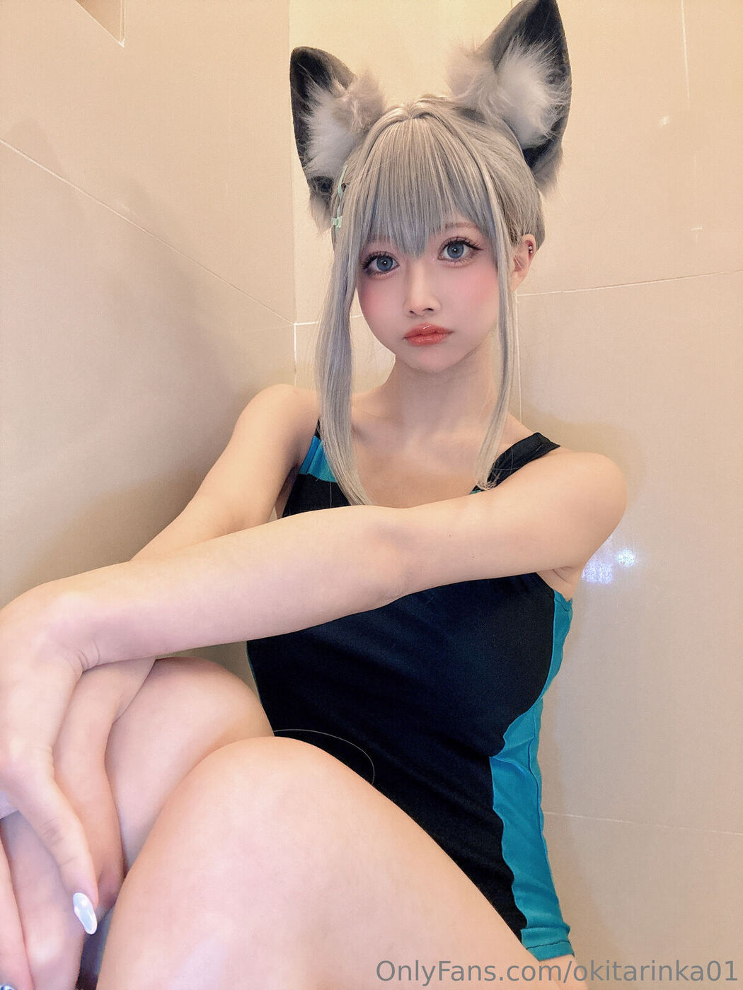 Coser@沖田凜花Rinka &#8211; Blue Archive (51P)