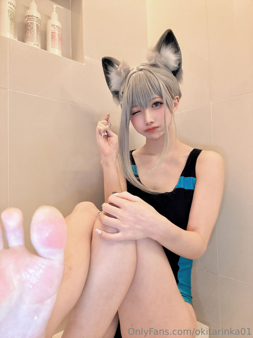 Coser@沖田凜花Rinka &#8211; Blue Archive (51P)