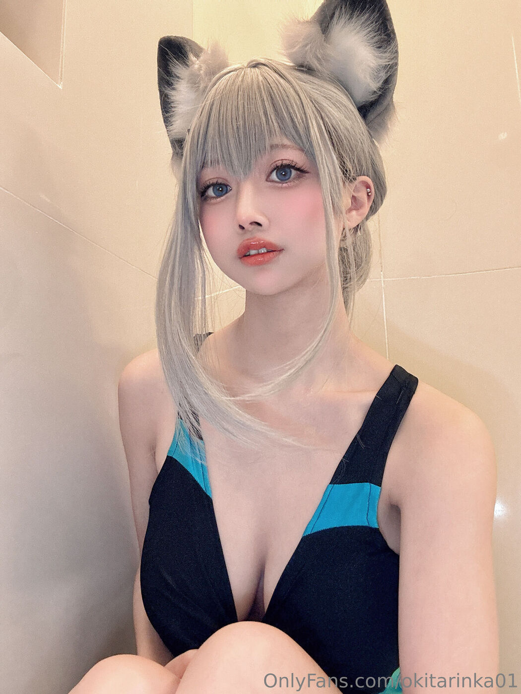 Coser@沖田凜花Rinka &#8211; Blue Archive (51P)
