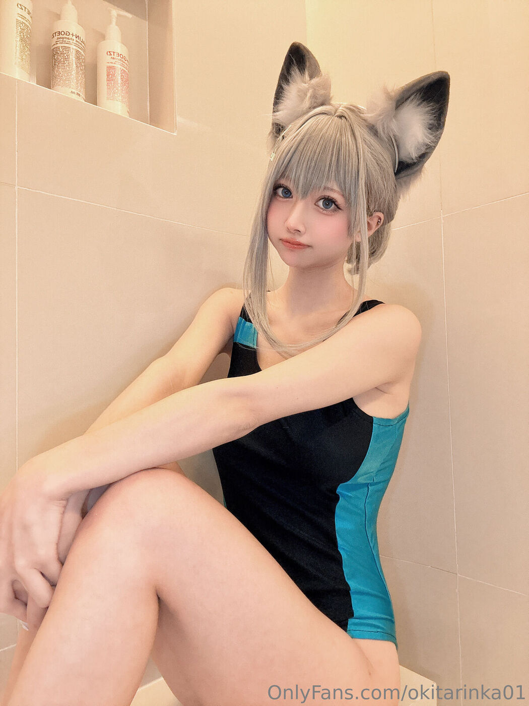 Coser@沖田凜花Rinka &#8211; Blue Archive (51P)