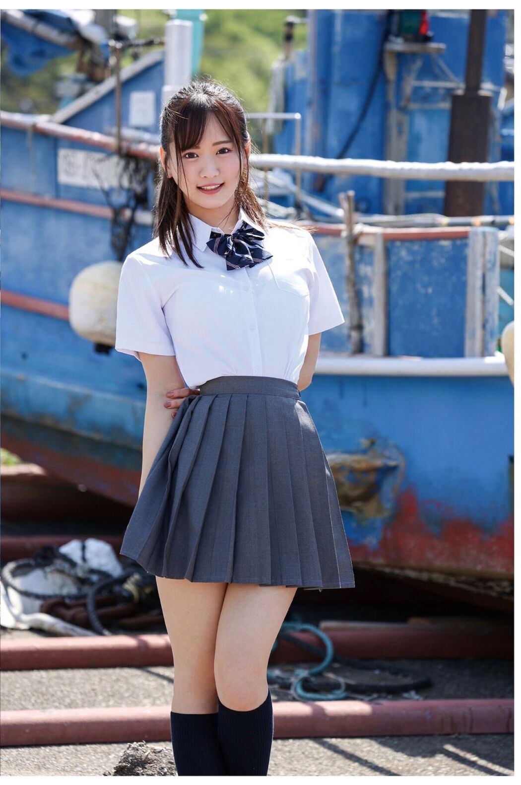 JP Narumi Hirose 広瀬なるみ – ヌード写真集 風に包まれて Part01 (50P)