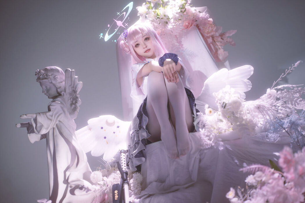 Coser@矢量鱼 – 蔚蓝档案 圣园未花 (27P)