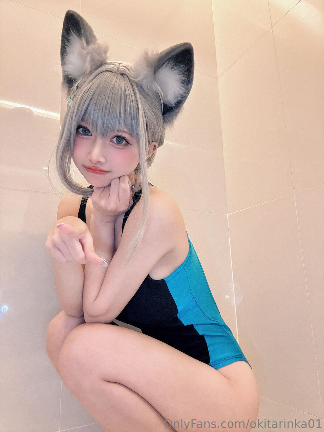 Coser@沖田凜花Rinka – Blue Archive (51P)