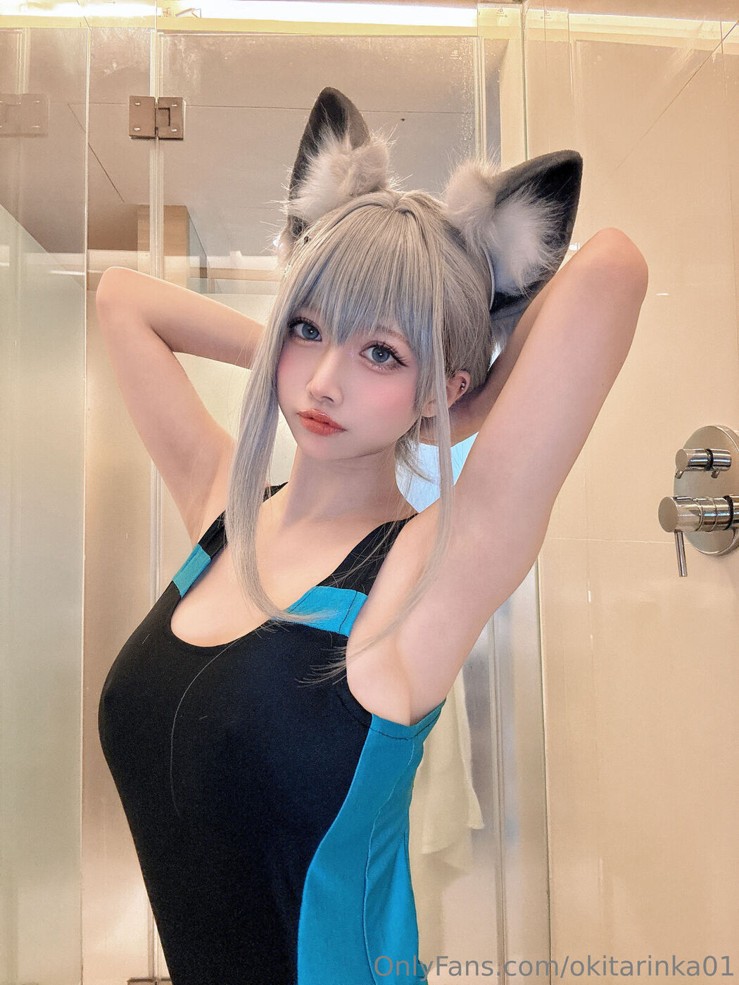 Coser@沖田凜花Rinka &#8211; Blue Archive (51P)
