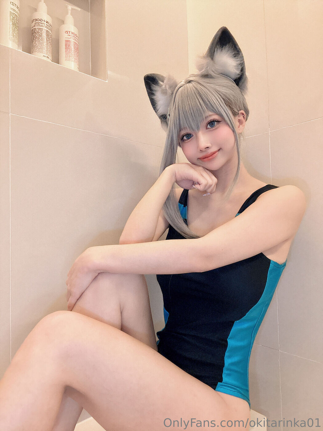 Coser@沖田凜花Rinka &#8211; Blue Archive (51P)