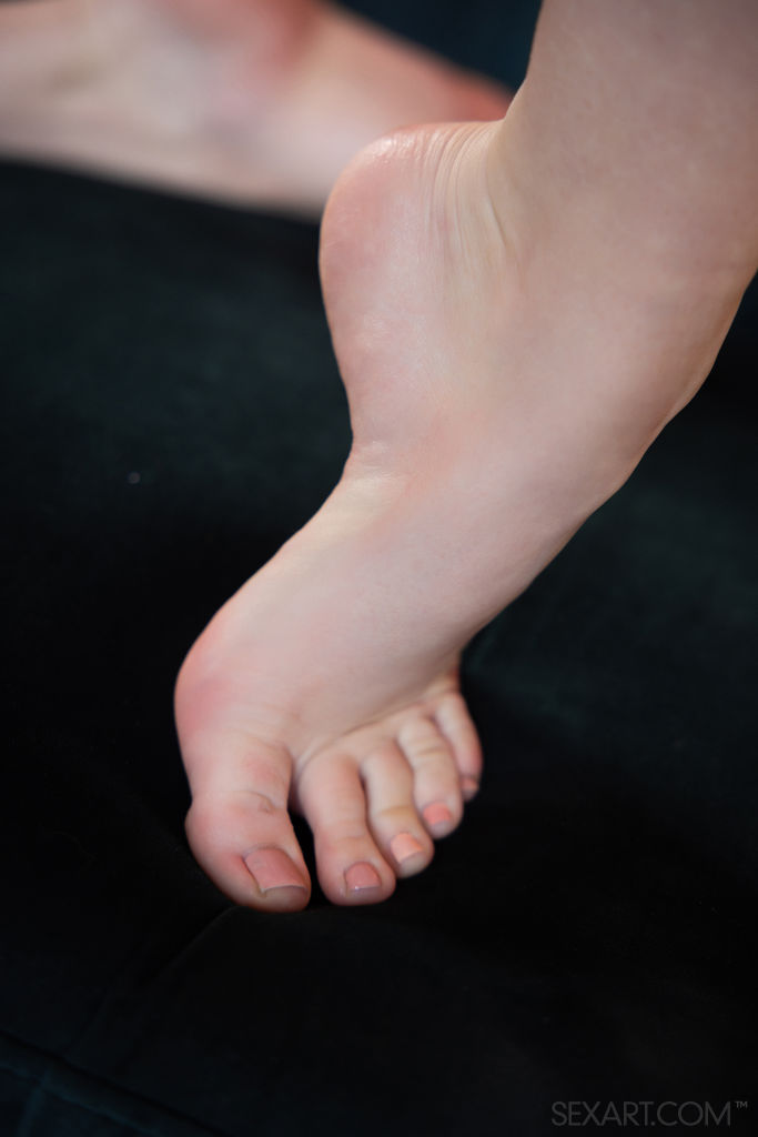 LinLin Wriggles Her Fingers Into The Wet Groove Between Her Plump Pussy Lips