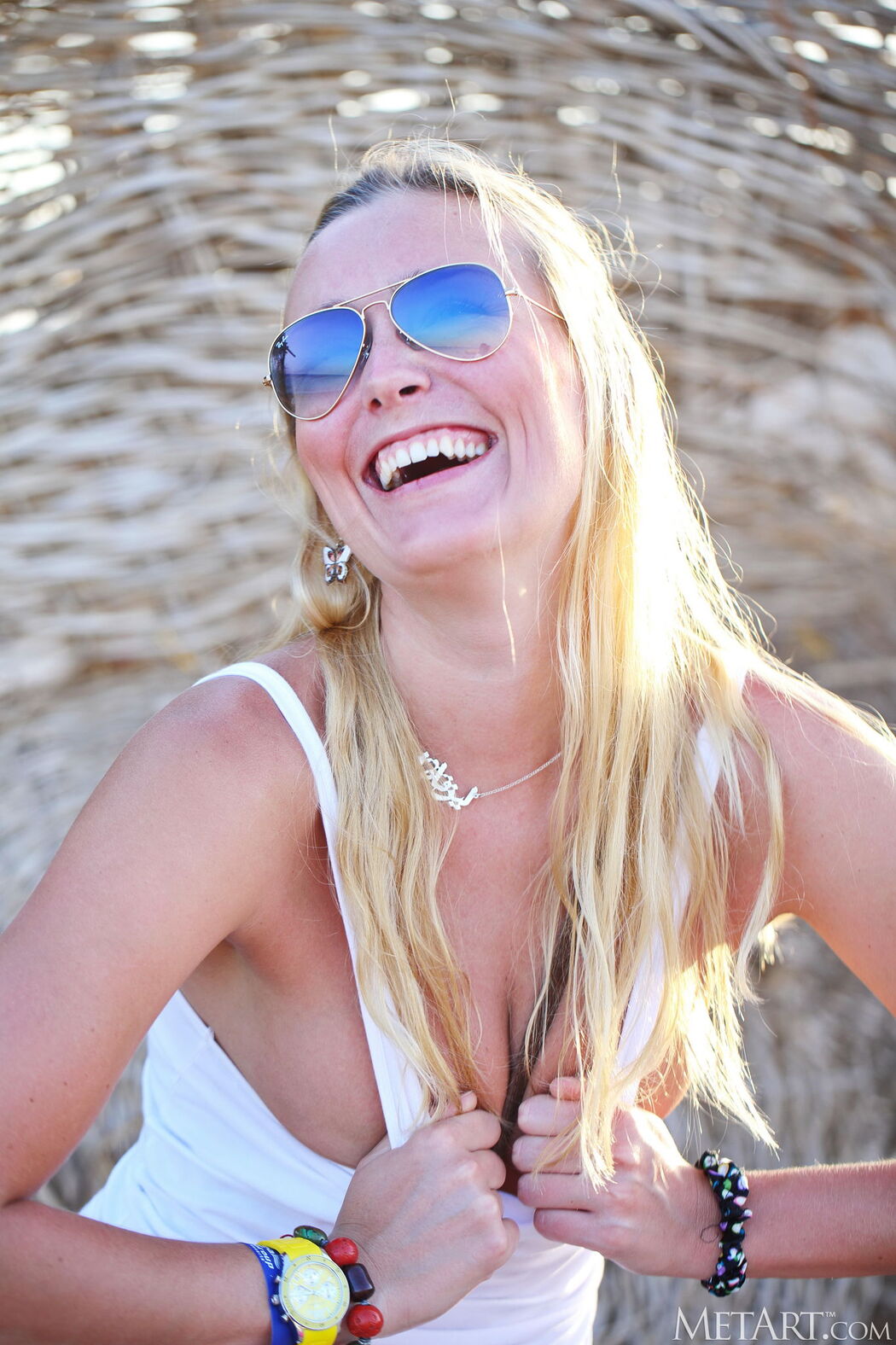 Liza B Strips Her Skimpy Bikini Panties Cover Photo