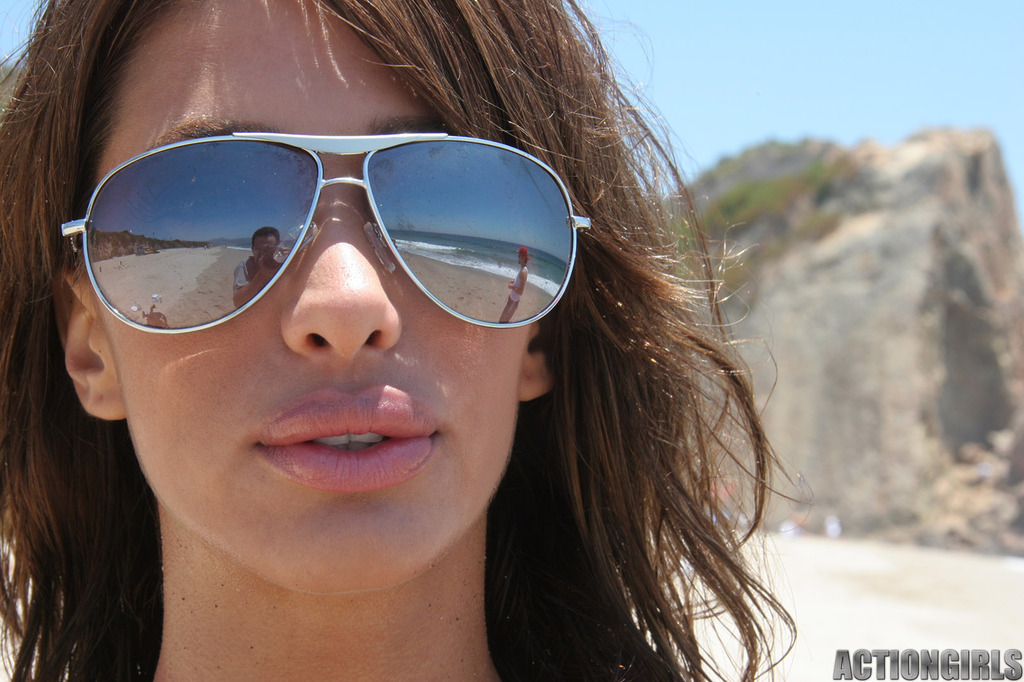 Lucia Tovar Black Bikini