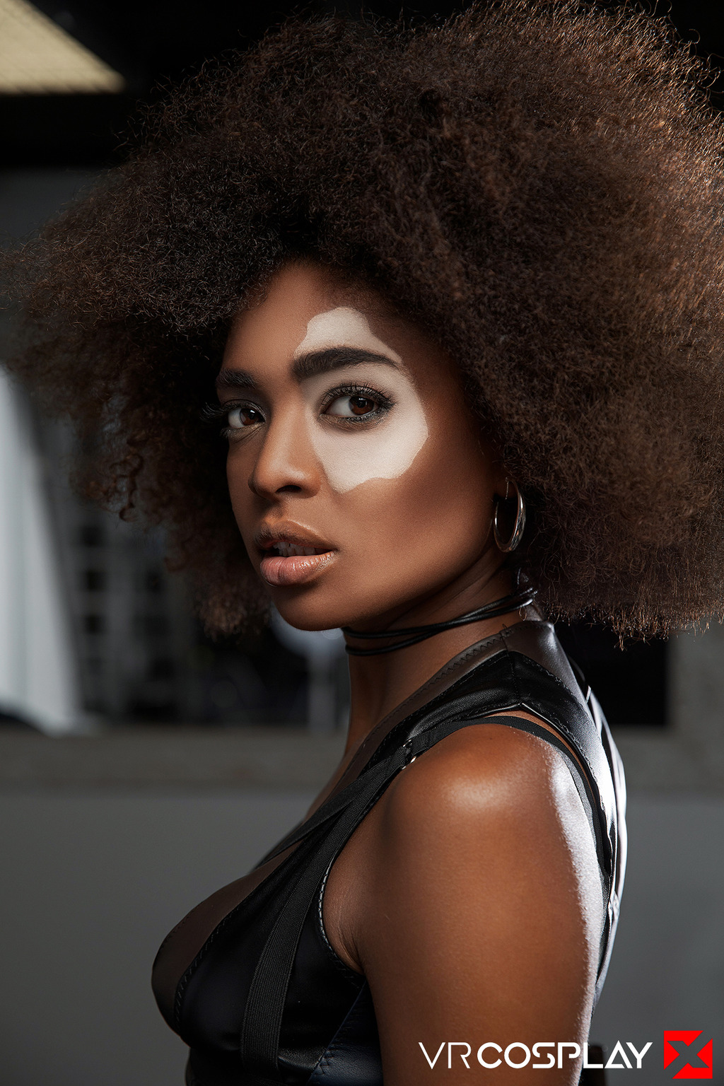 Luna Corazon Like Domino From Deadpool Parody