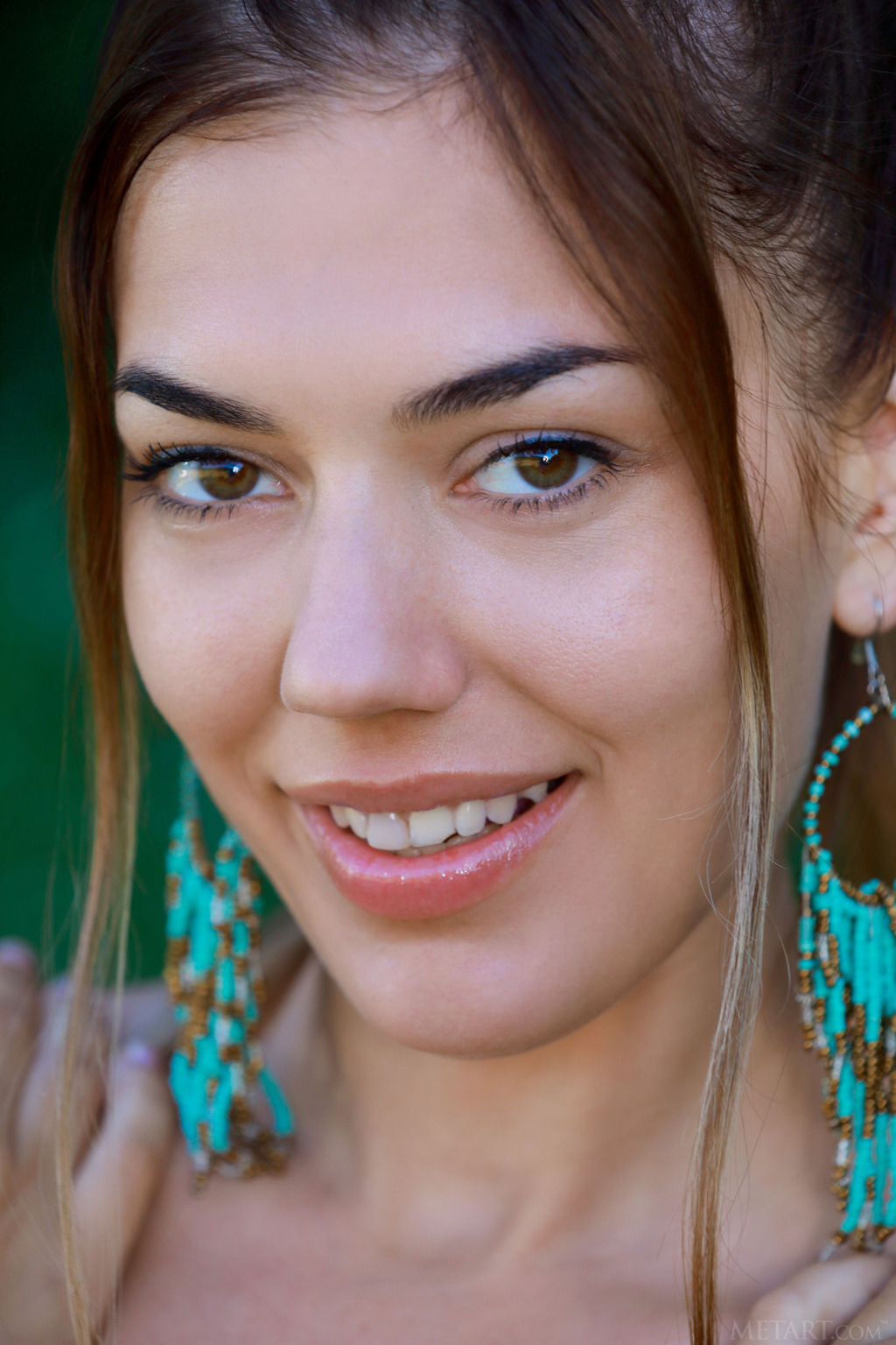 Maddison Take Off Sheer White Baby Doll Shirt And Get Naked Outdoors