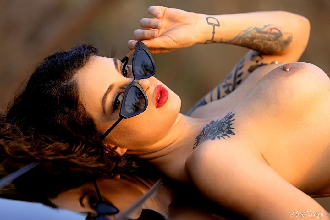 Maddy May Beautiful Nude Brunette With Big Boobs