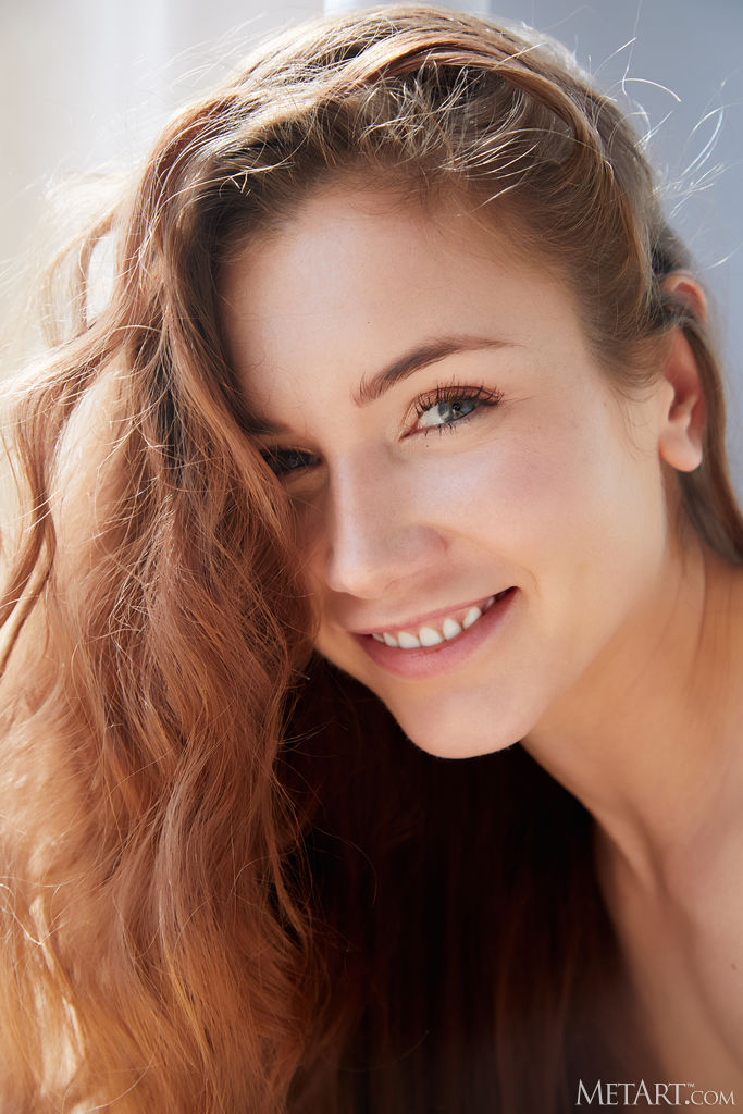 Mary Rock Flirtatious Cutie Parts Her Thighs And Strokes The Soft Tuft Of Hair