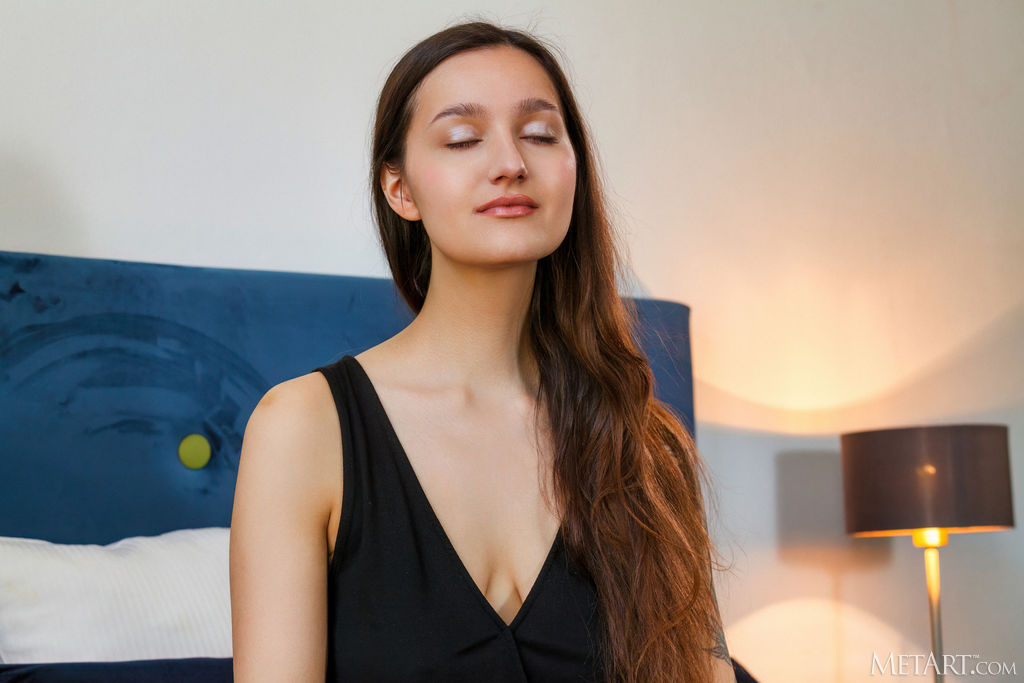 Natural Beauty Adeline Flaunting Her Hairy Pussy And Firm Round Ass