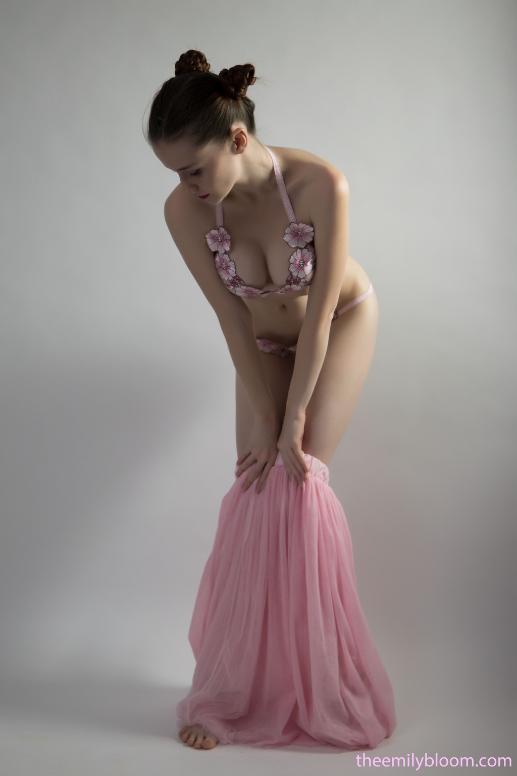 Naughty Hottie Emily Bloom Like Flower