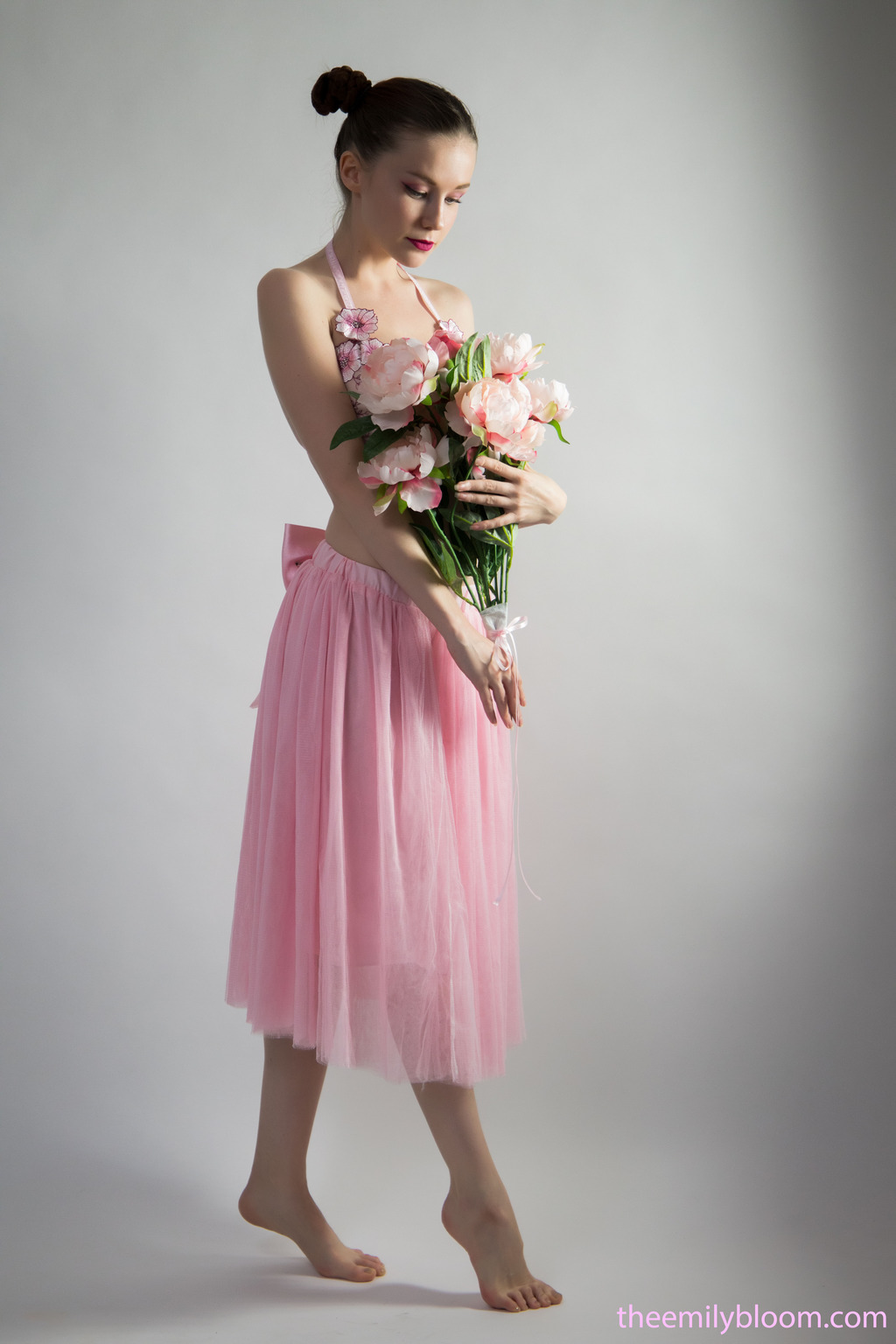 Naughty Hottie Emily Bloom Like Flower Cover Photo