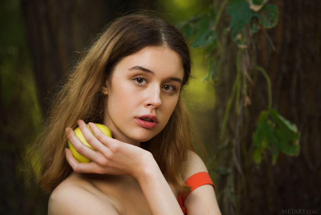 Riccarda Stroking Her Beautiful Breasts And Firm Ass